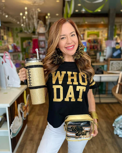 Who Dat Game Day Stripe Tee