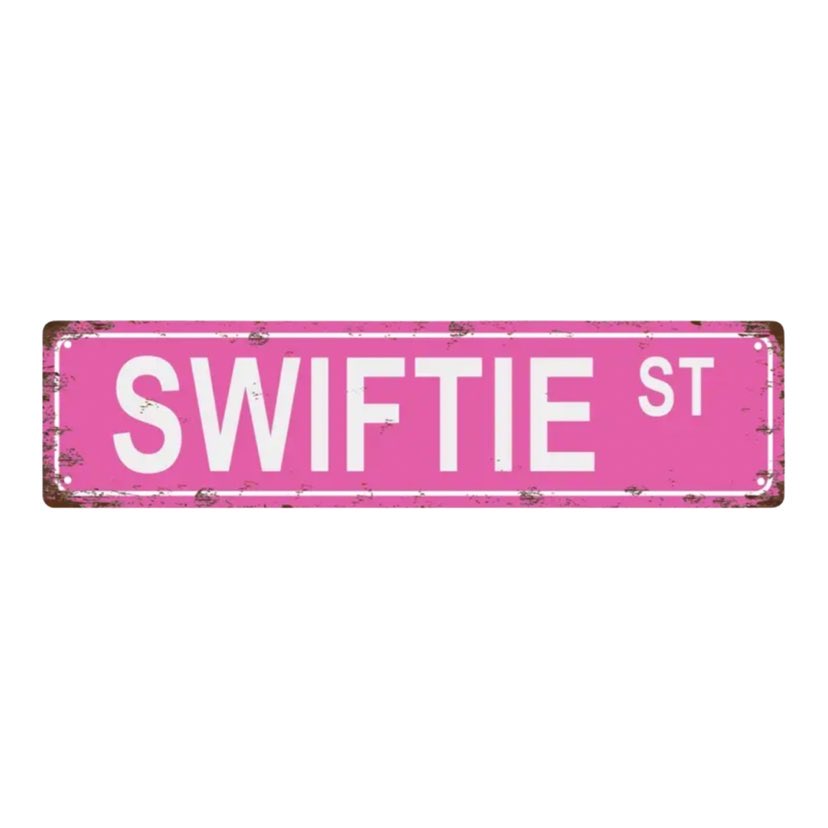 Swiftie St Sign