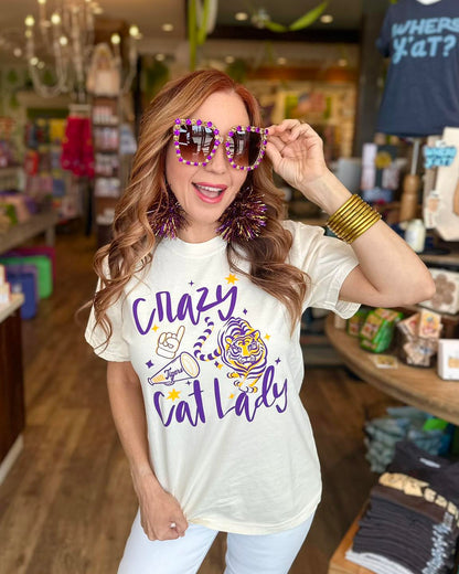 Crazy Cat Lady Tee