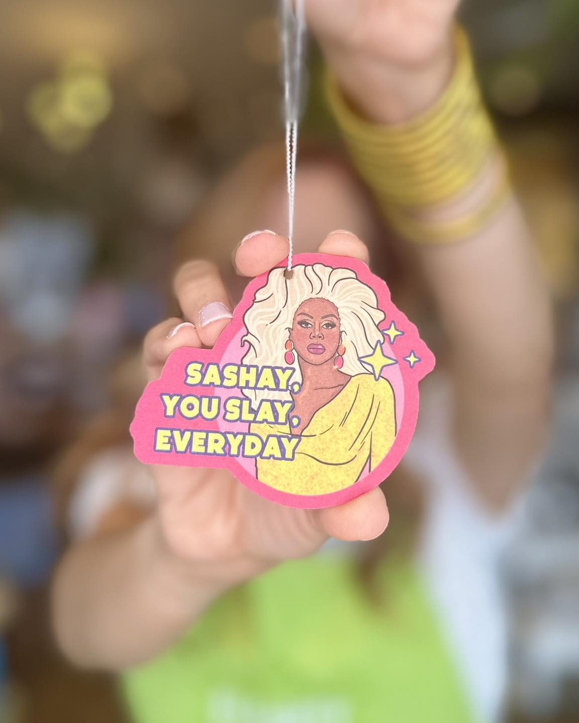 Slay Everyday RuPaul Air Freshener