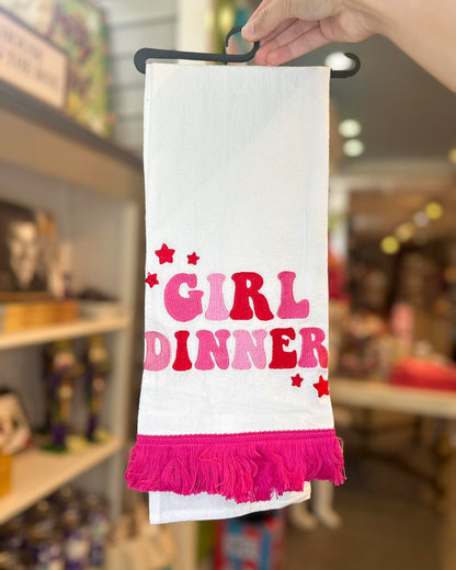 Girl Dinner Towel