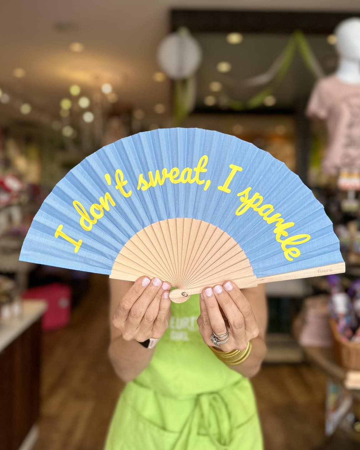 I Don't Sweat Hand Fan