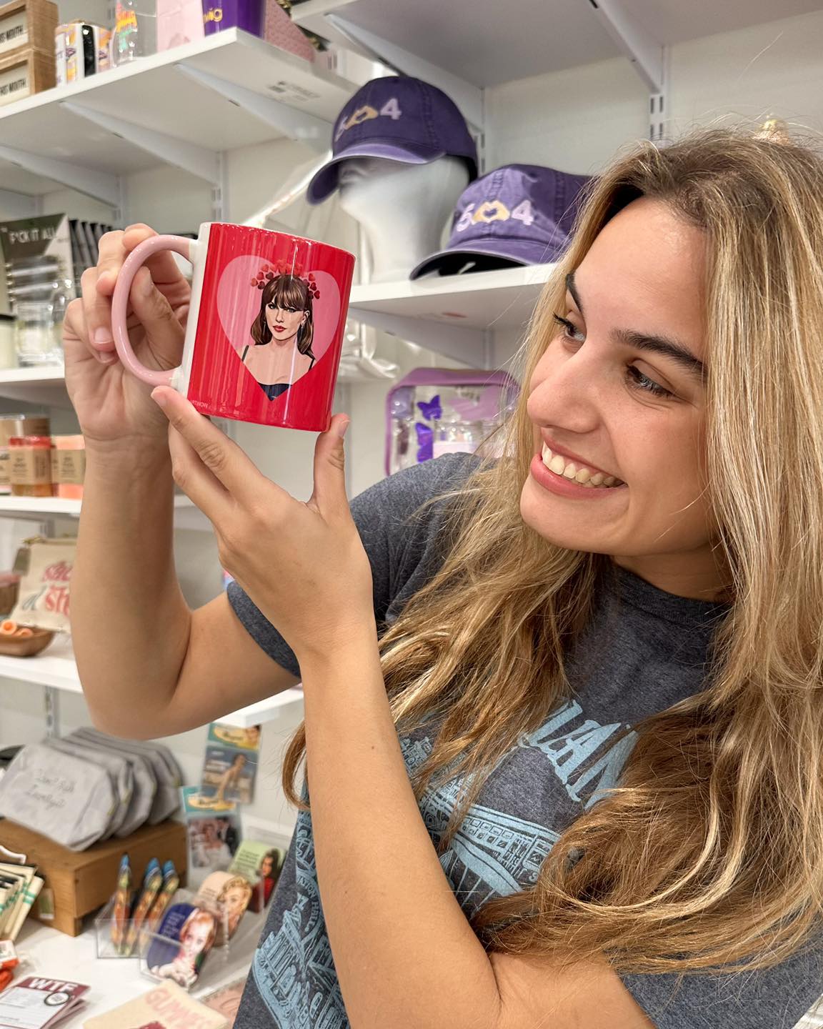 Taylor in Hearts Mug