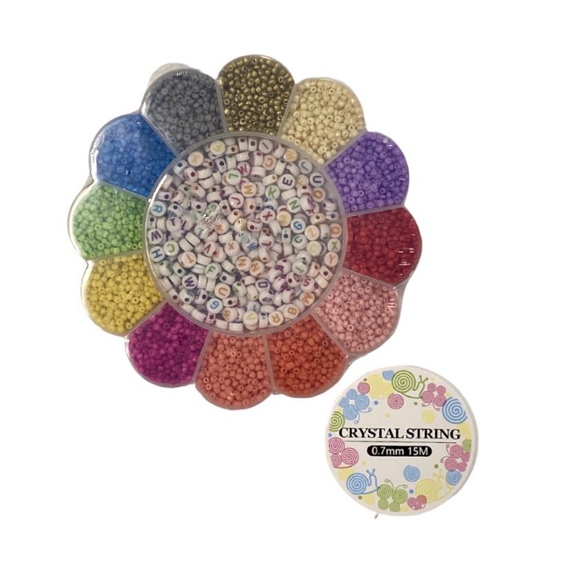 Build Your Own Bracelet Bead Kit, Flower