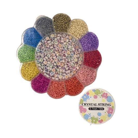 Build Your Own Bracelet Bead Kit, Flower