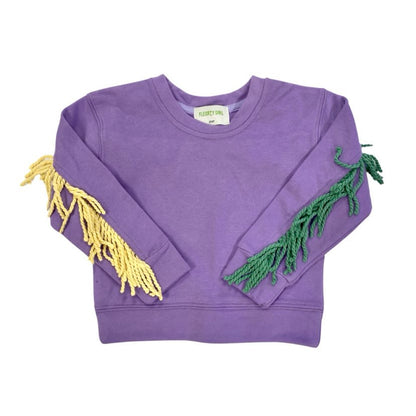 Mardi Gras Fringe Sweatshirt, Kids