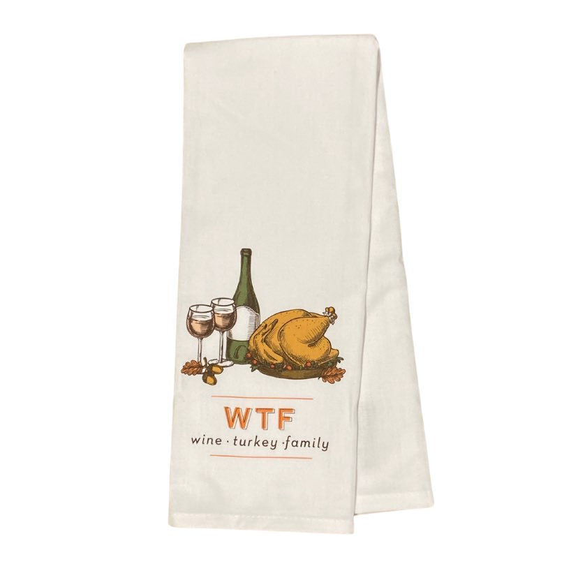 WTF Thanksgiving Towel