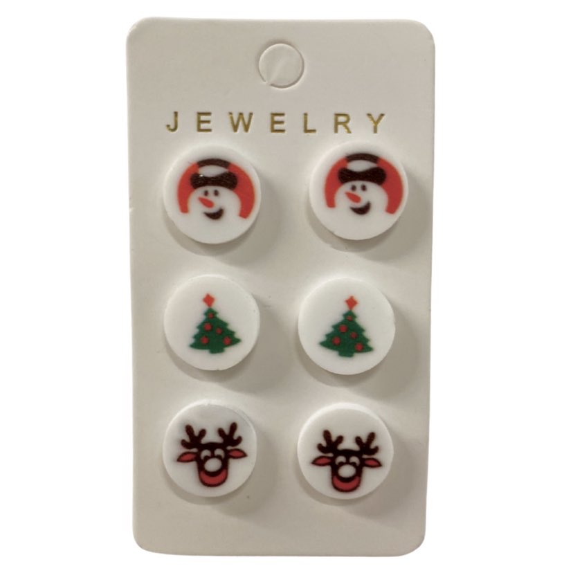 Christmas Sugar Cookie Earring Set