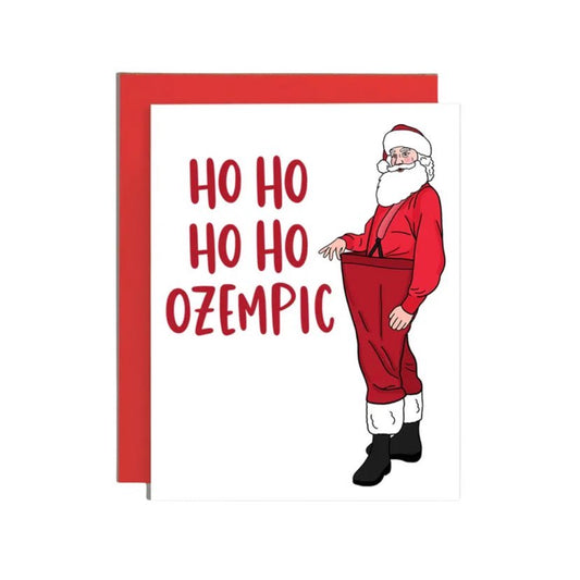 Skinny Santa Card