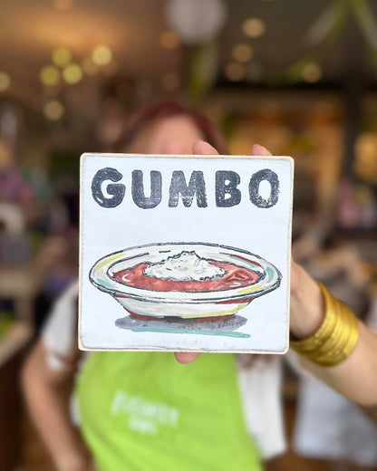 Gumbo Wood Sign