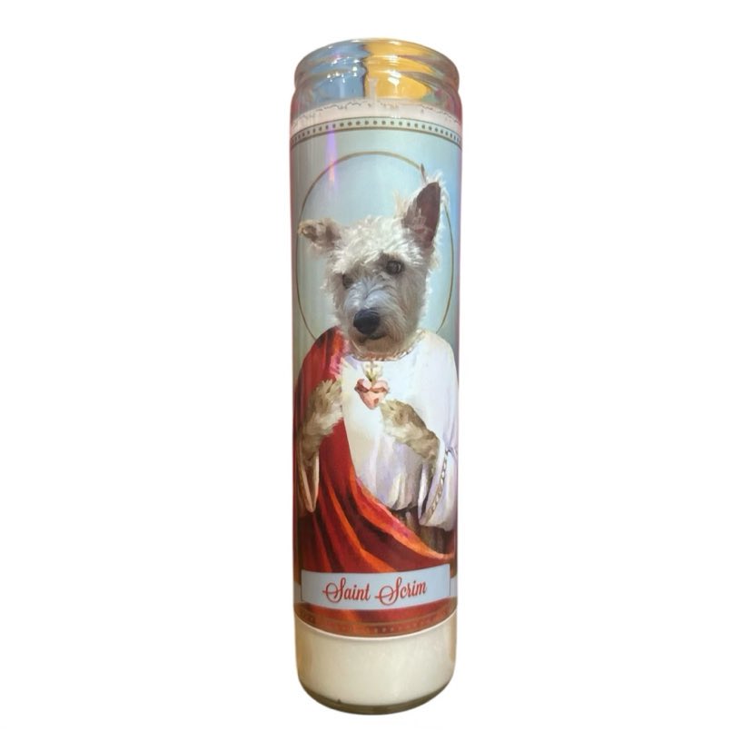 Scrim Saint Candle