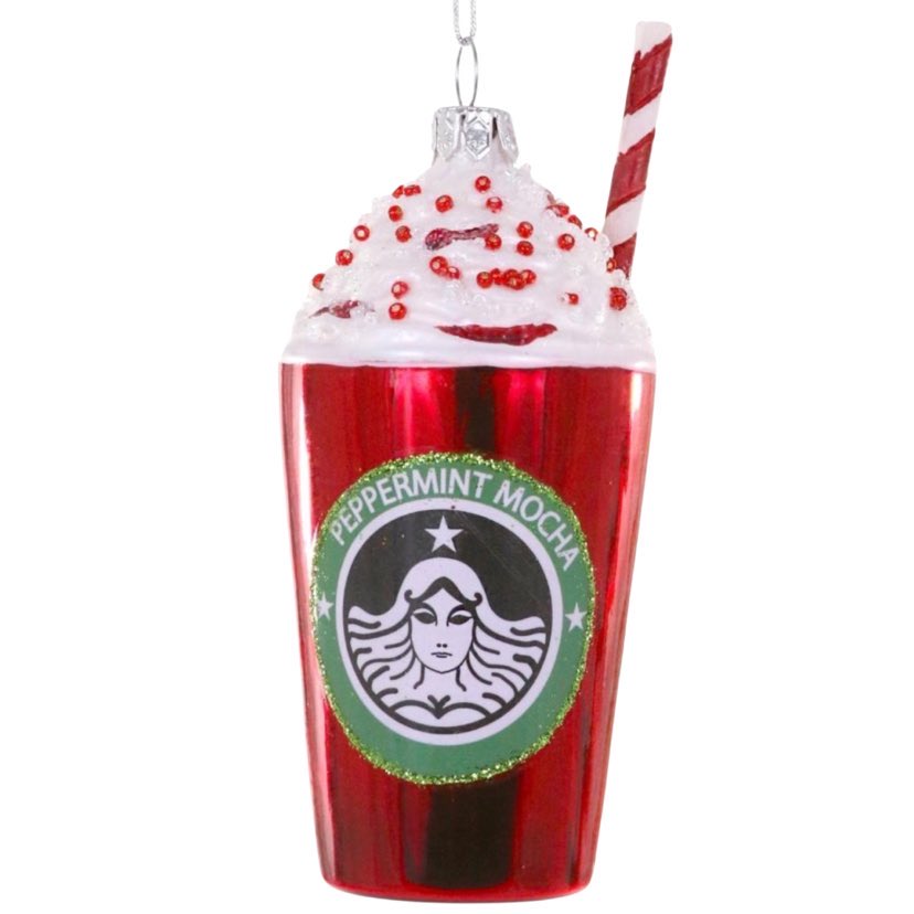 Peppermint Mocha Ornamnet