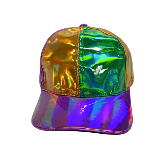 Iridescent Mardi Gras Baseball Hat