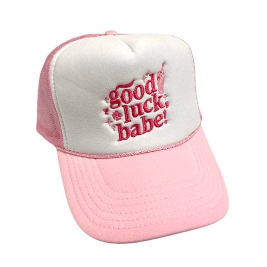 Good Luck Babe Trucker Hat