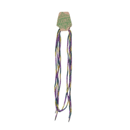 Mardi Gras Crystal Shoelaces