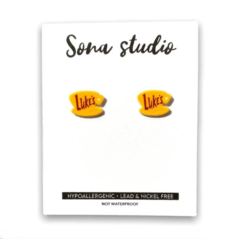 Luke's Diner Stud Earrings