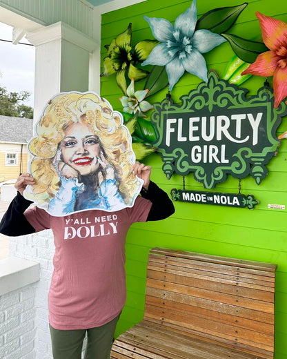 Dolly Parton Door Hanger