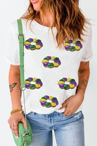 Sequin King Cake Tee