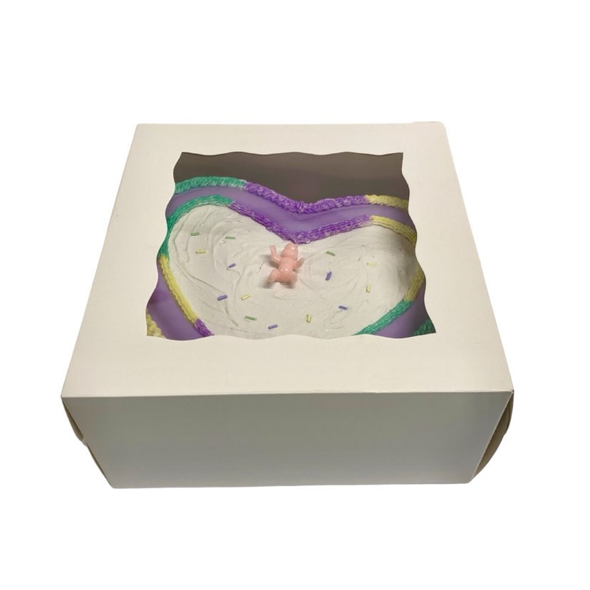 King Cake Heart Purse