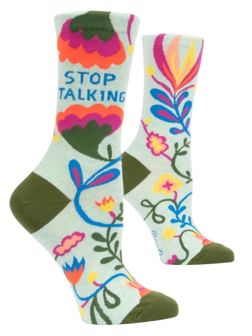 Talking Socks Stop Talking Socks – Fleurty Girl