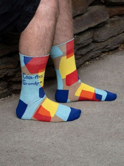 Cool Ass Grandpa Socks, Mens