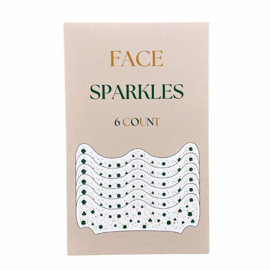 Shamrock Face Sparkles