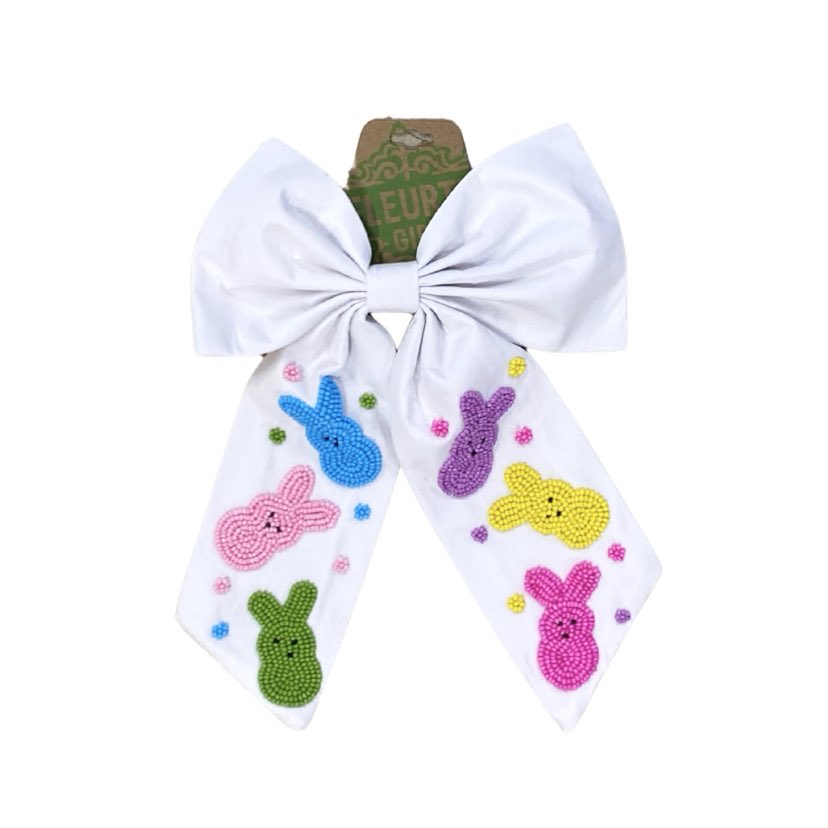 Beaded Peeps Bow