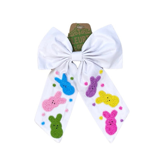 Beaded Peeps Bow