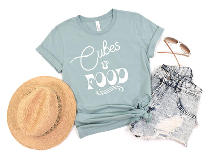 Cubes & Food Tee