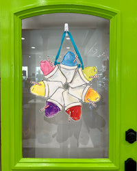 Snoball Wreath Door Hanger