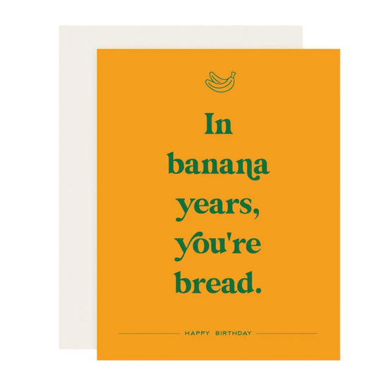 Banana Years Card