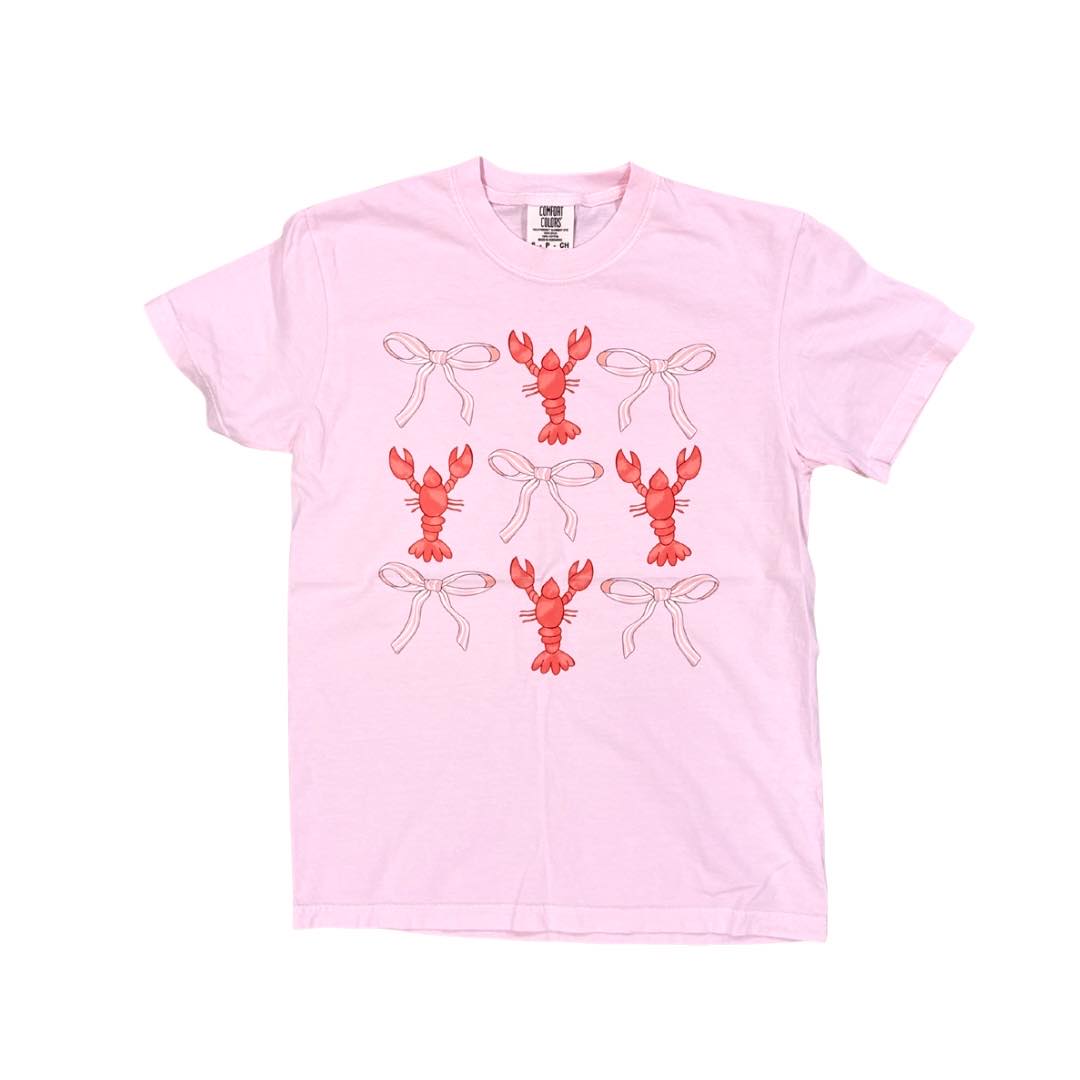 Crawfish and Bows Tee