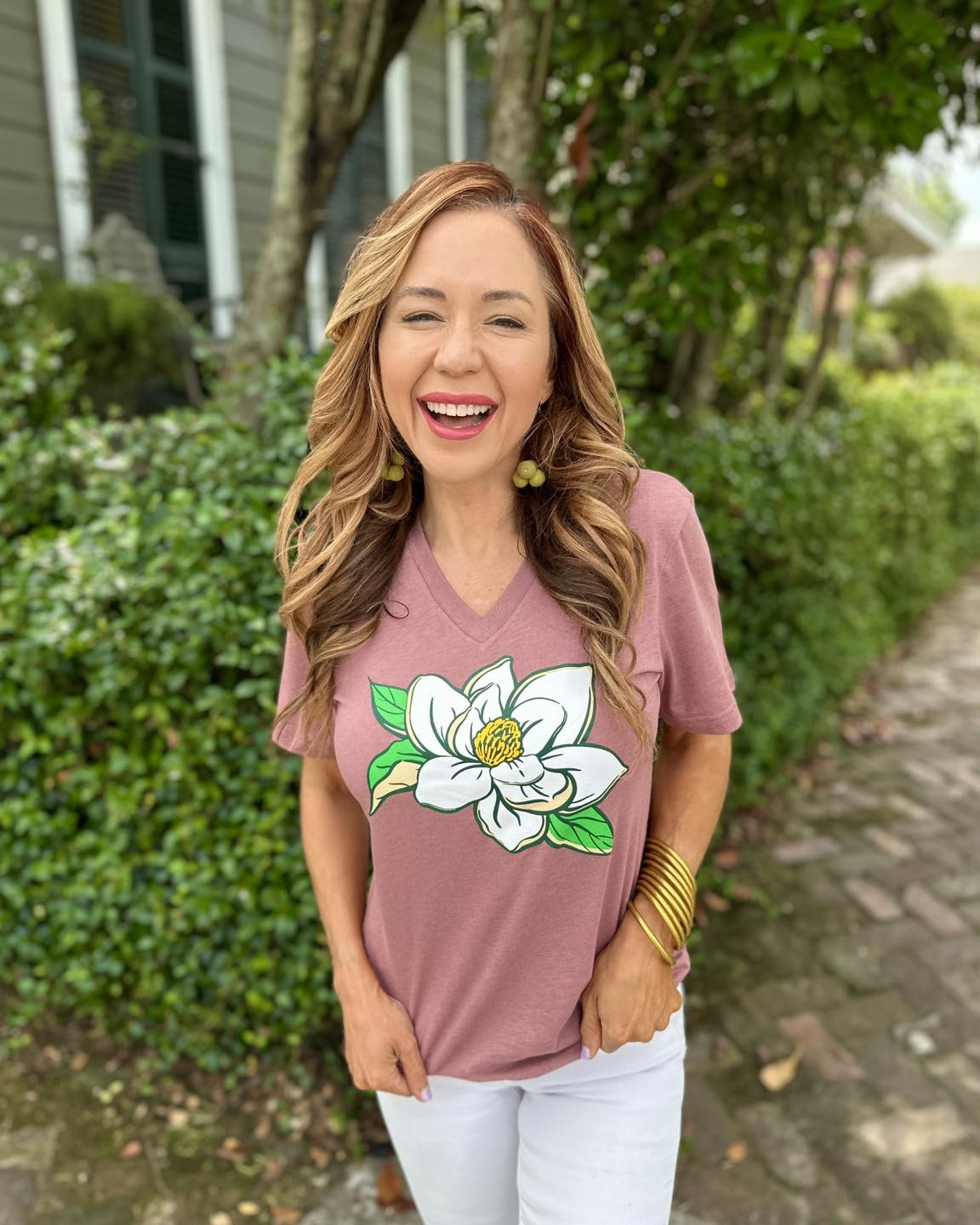 Shelby's Magnolia Tee