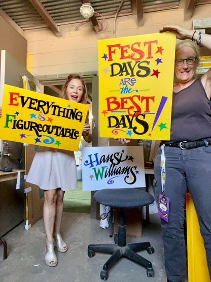 Custom Fest Sign