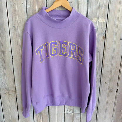 Tigers Varsity Mockneck Sweatshirt