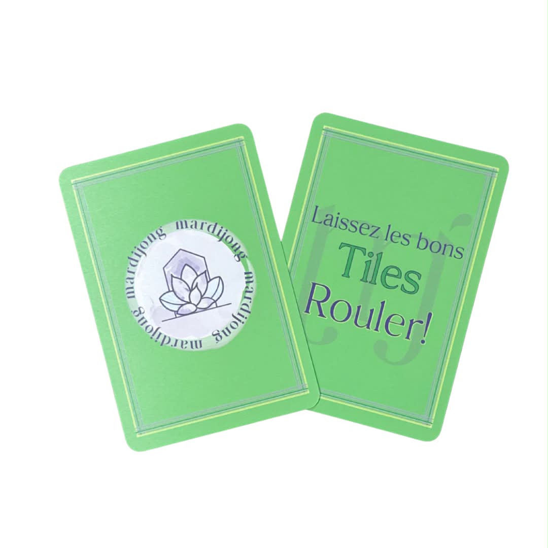 Mahjong Mambo Shuffler, Green