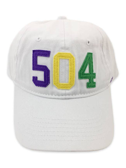 504 Baseball Hat, Mardi Gras