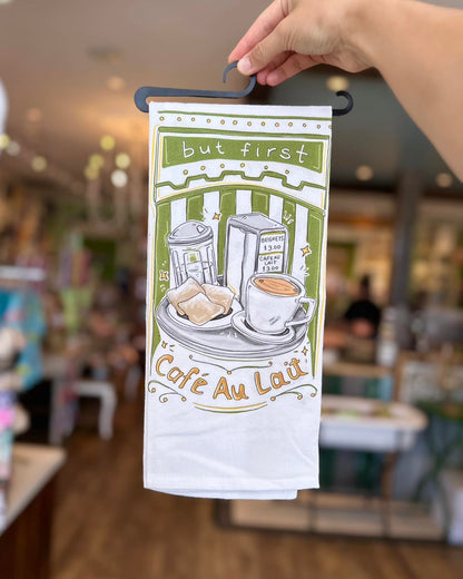 But First Café au Lait Towel