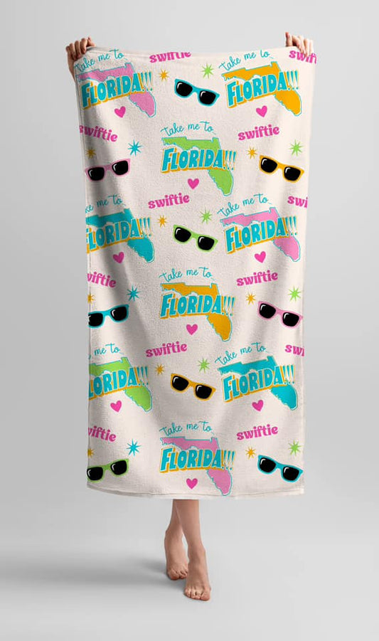 Florida Beach Towel