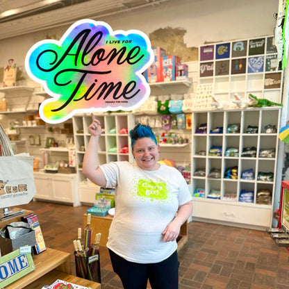 Alone Time Sticker