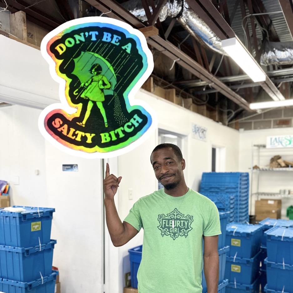 Salty Bitch Sticker