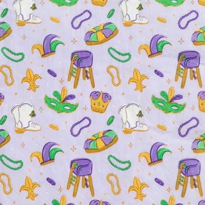 King Cake Party Napkins