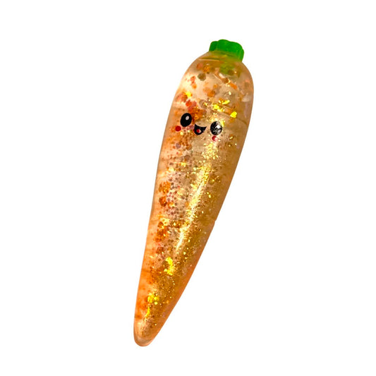 Glitter Carrot Squishy