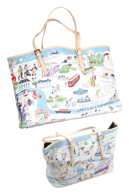 New Orleans Scape Tote