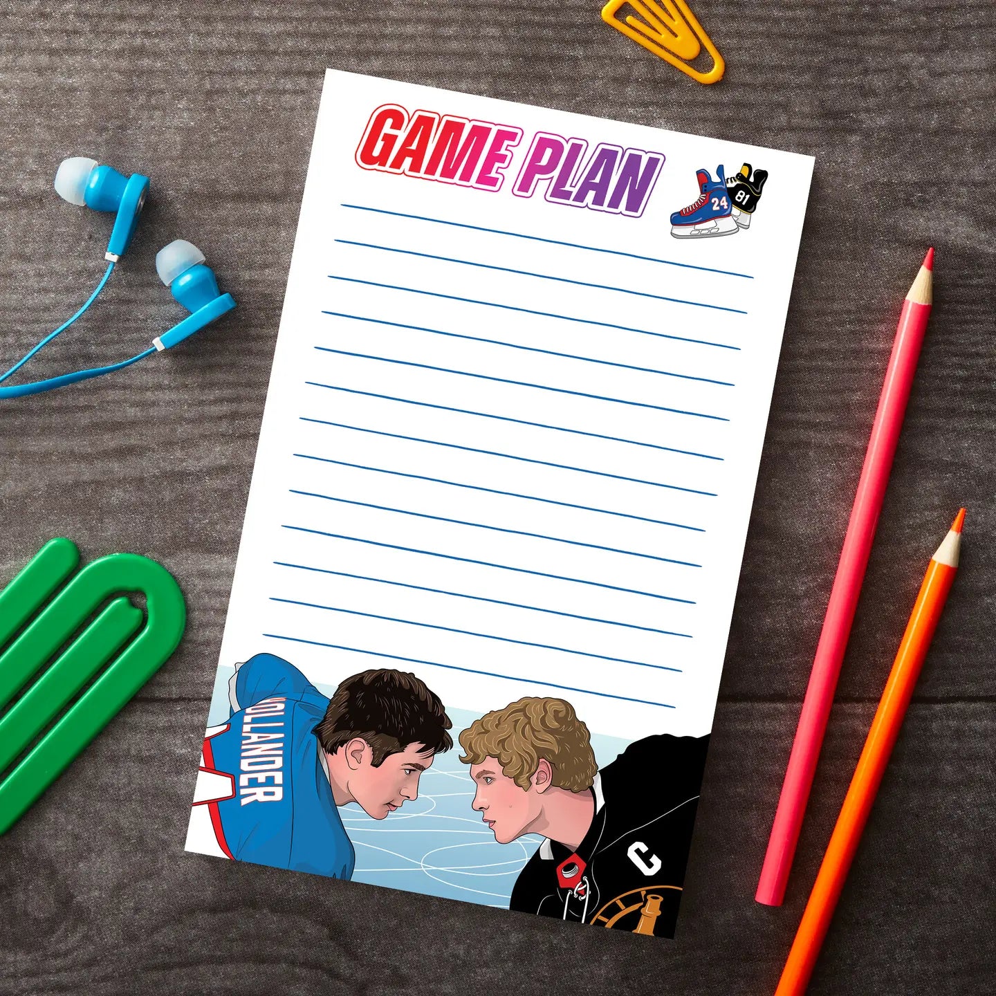 Game Plan Notepad