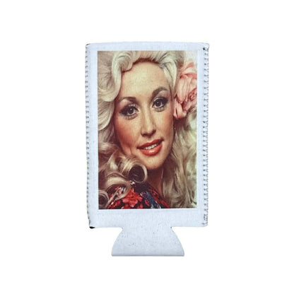 Dolly Parton Slim Can Coozie