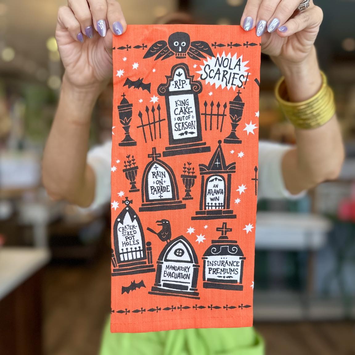 NOLA Scaries Towel
