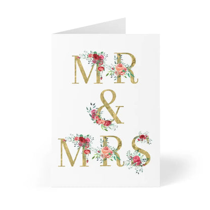 Floral Wedding Card