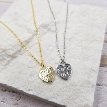 Fuck Off Necklace
