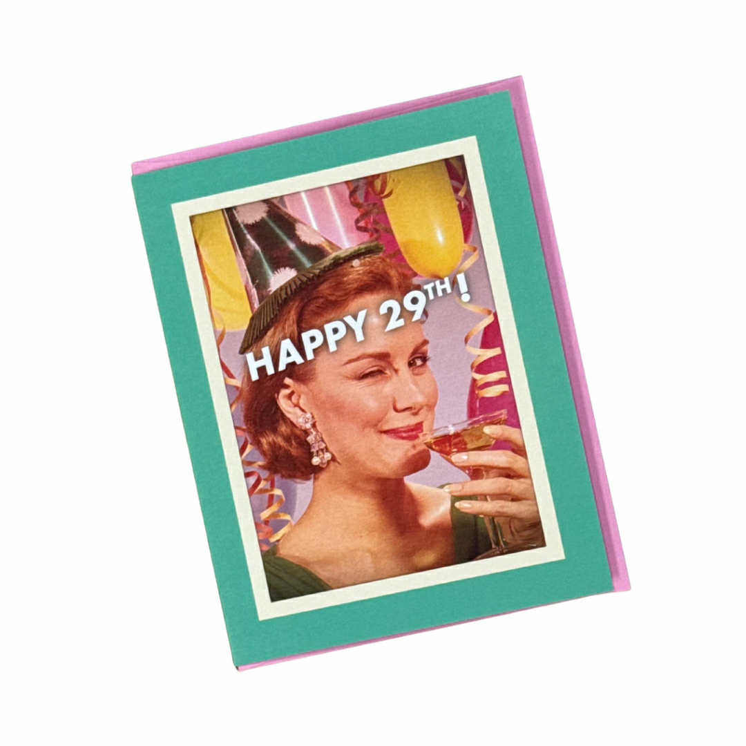 Happy 29th Wink Card